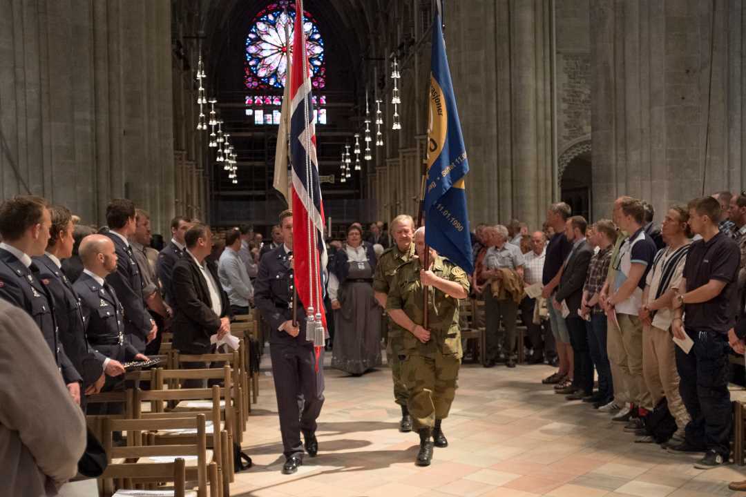 Veteranmarkering i Trondheim