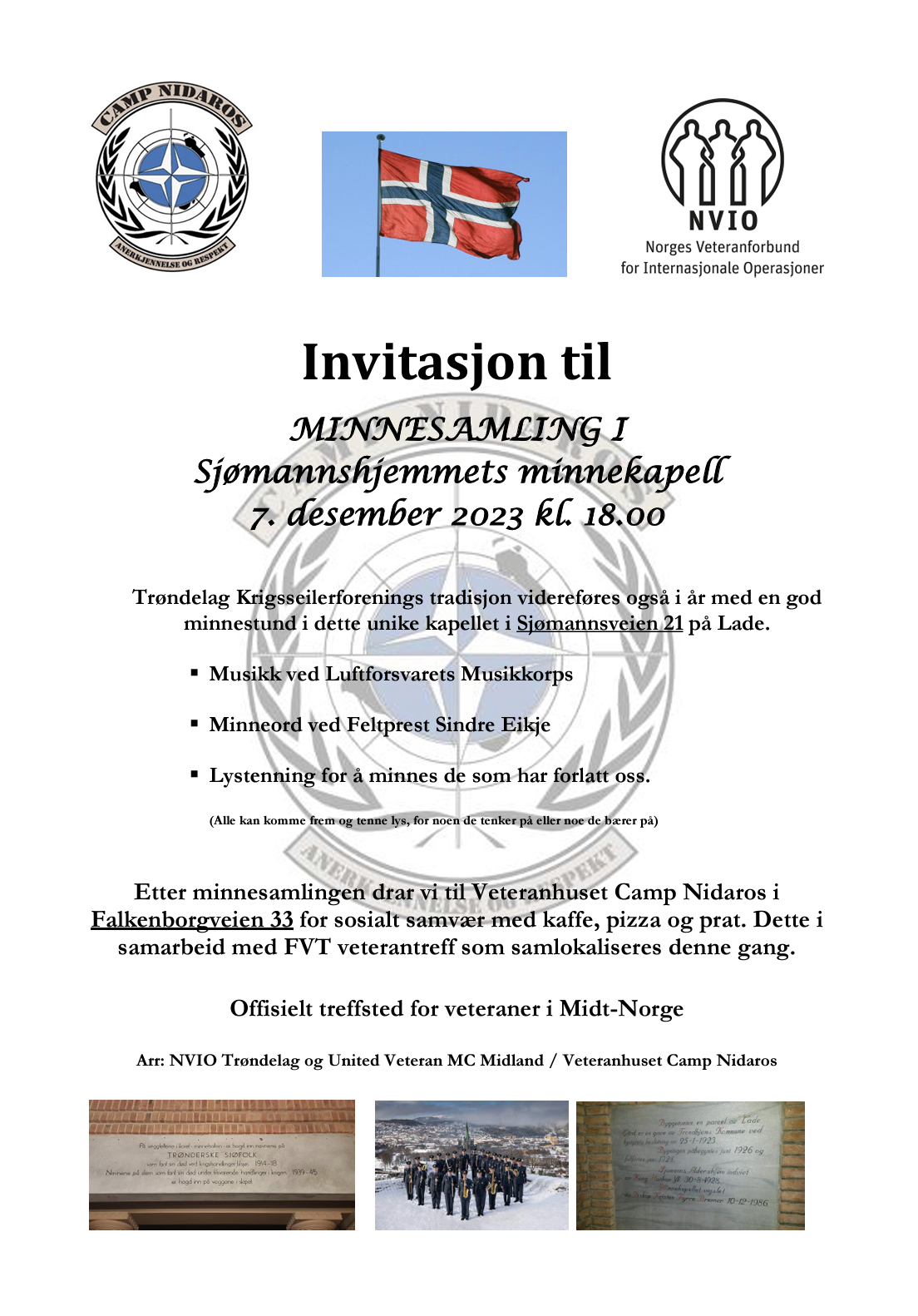 Minnesamling 7 desember