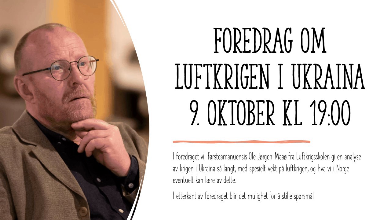 Foredrag på Krigsseilerhuset